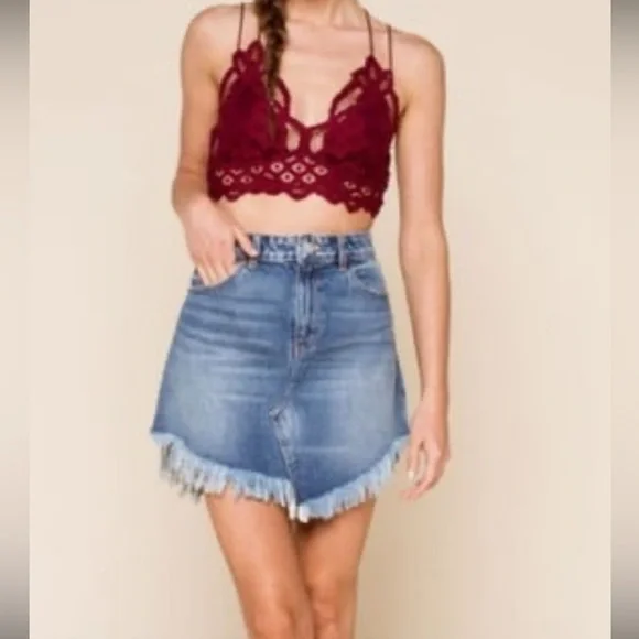 Free People Bailey demin skirt - Picture 4 of 8